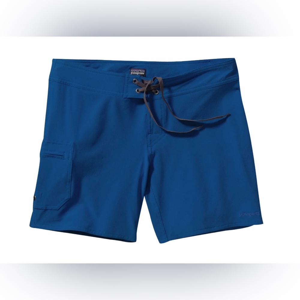 Patagonia women’s 14 Meridian blue board shorts